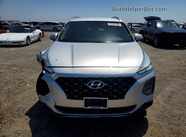 5NMS33ADXKH021752 2019 HYUNDAI SANTA Серебряный Вид спереди