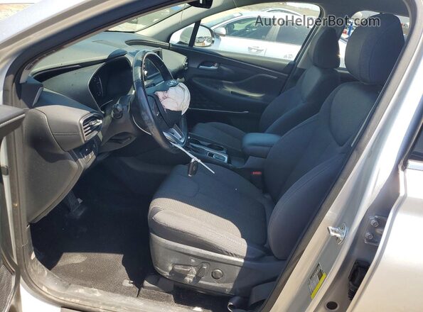 5NMS33ADXKH021752 2019 HYUNDAI SANTA Серебряный Вид салона спереди