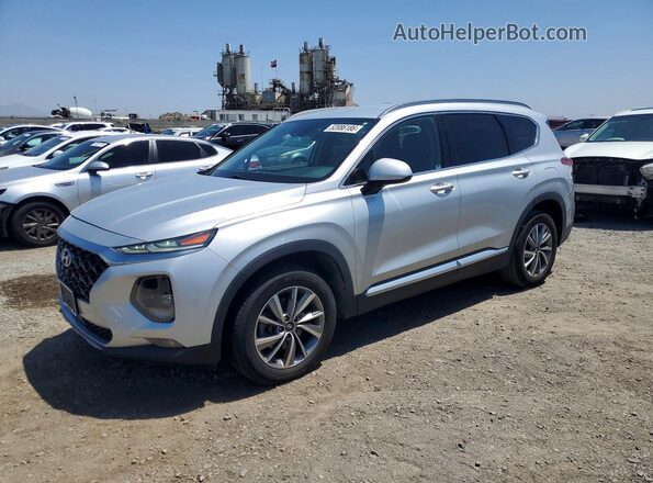 5NMS33ADXKH021752 2019 HYUNDAI SANTA Серебряный Передняя левая четверть