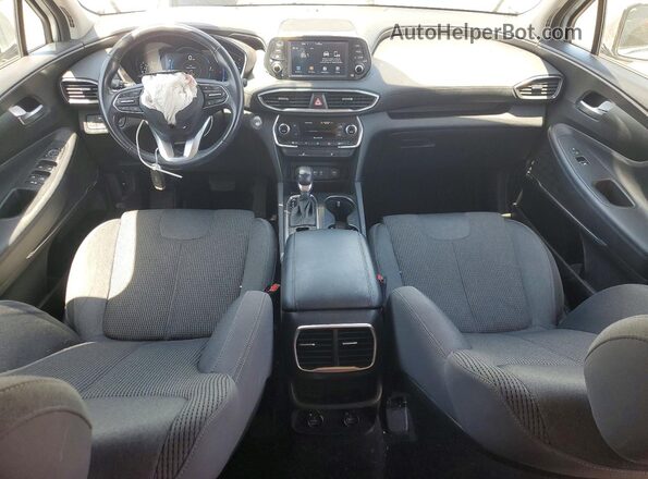5NMS33ADXKH021752 2019 HYUNDAI SANTA Серебряный Вид панели приборов