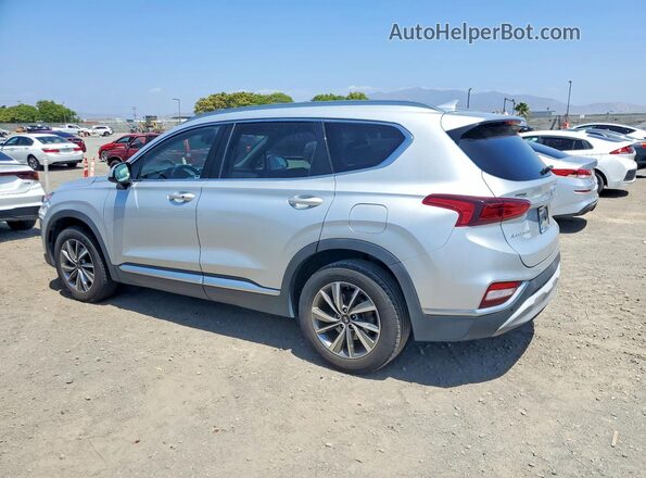 5NMS33ADXKH021752 2019 HYUNDAI SANTA Серебряный Задняя левая четверть