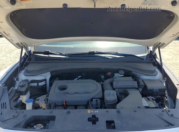 5NMS33ADXKH021752 2019 HYUNDAI SANTA Серебряный Вид подкапотного пространства