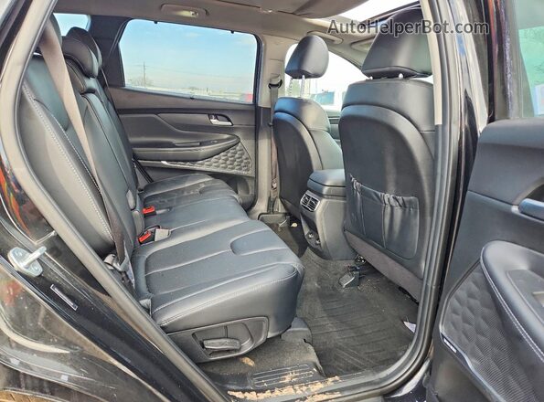 5NMS34AJ5PH623459 2023 HYUNDAI SANTA Черный Вид задней части салона
