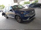 2022 Hyundai Santa Fe Sel Blue vin: 5NMS34AJ7NH463839