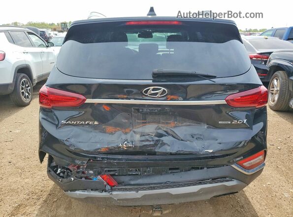 5NMS3CAA0LH305740 2020 HYUNDAI SANTA Черный Вид сзади