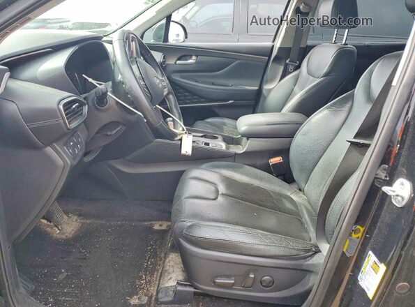 5NMS3CAA0LH305740 2020 HYUNDAI SANTA Черный Вид салона спереди