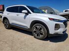 2020 Hyundai Santa Fe Sel 2.0t White vin: 5NMS3CAA2LH299570
