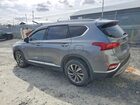 2019 Hyundai Santa Fe Sel Серый vin: 5NMS3CAA6KH042197