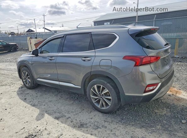 5NMS3CAA6KH042197 2019 HYUNDAI SANTA Серый Задняя левая четверть