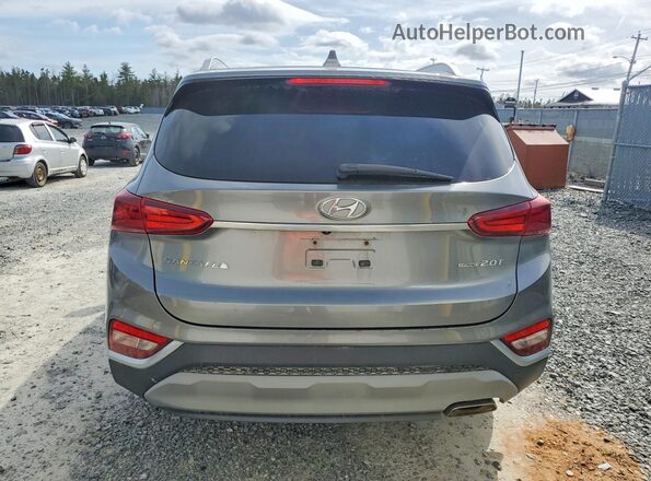 5NMS3CAA6KH042197 2019 HYUNDAI SANTA Серый Вид сзади