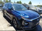 2020 Hyundai Santa Fe Sel 2.0t Blue vin: 5NMS3CAA7LH290119