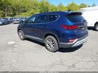 2019 Hyundai Santa Fe Sel Синий vin: 5NMS3CAD1KH049617