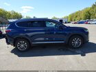2019 Hyundai Santa Fe Sel Синий vin: 5NMS3CAD1KH049617
