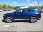 2019 Hyundai Santa Fe Sel Синий vin: 5NMS3CAD1KH049617
