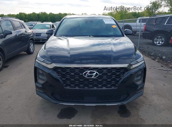 5NMS3CAD1KH119360 2019 HYUNDAI SANTA FE Black Սարքավորումների վահանակի տեսք