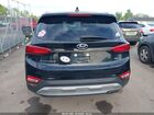 2019 Hyundai Santa Fe Sel Black vin: 5NMS3CAD1KH119360