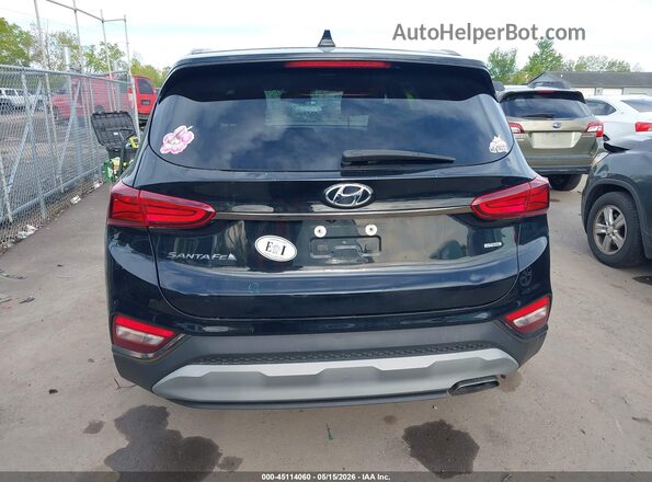 5NMS3CAD1KH119360 2019 HYUNDAI SANTA FE Black 