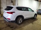 2020 Hyundai Santa Fe Sel White vin: 5NMS3CAD1LH286965