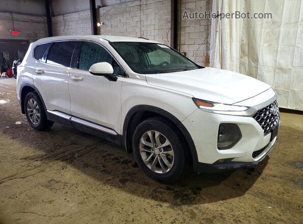 5NMS3CAD1LH286965 2020 HYUNDAI SANTA White Front right