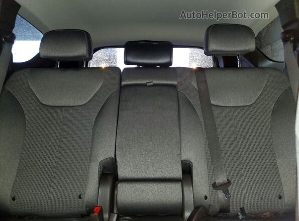 5NMS3CAD1LH286965 2020 HYUNDAI SANTA White Rear seats view