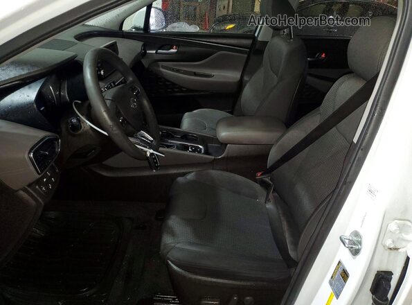 5NMS3CAD1LH286965 2020 HYUNDAI SANTA White Front interior view
