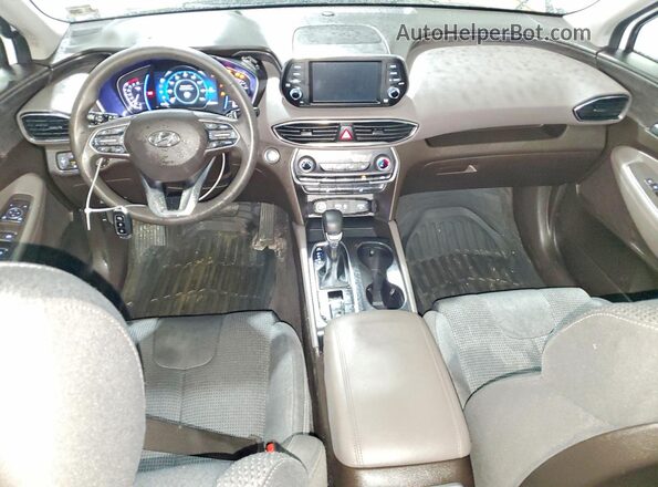 5NMS3CAD1LH286965 2020 HYUNDAI SANTA White Dashboard view