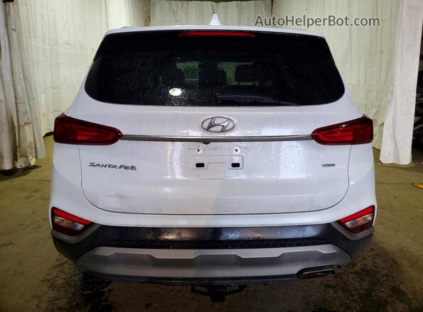 5NMS3CAD1LH286965 2020 HYUNDAI SANTA White Rear view