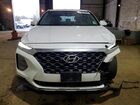 2020 Hyundai Santa Fe Sel White vin: 5NMS3CAD1LH286965