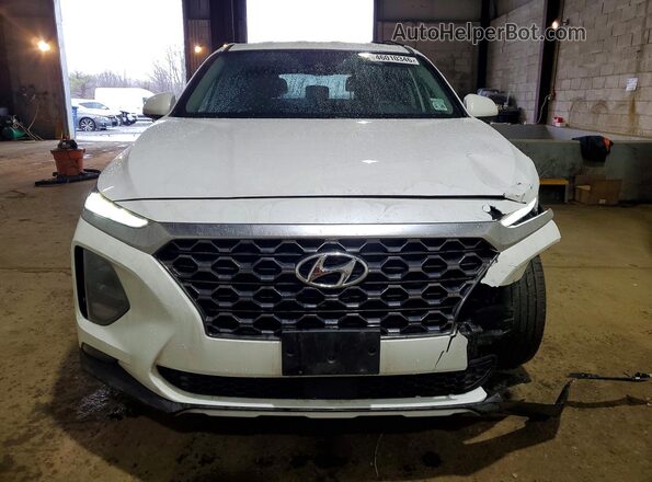 5NMS3CAD1LH286965 2020 HYUNDAI SANTA White Front view