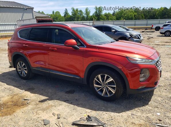 5NMS3CAD2KH029151 2019 HYUNDAI SANTA Orange Przód prawy