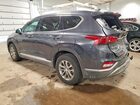 2020 Hyundai Santa Fe Sel Gray vin: 5NMS3CAD2LH216682