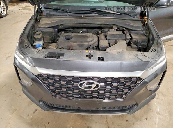 5NMS3CAD2LH216682 2020 HYUNDAI SANTA Gray Widok komory silnika