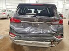 2020 Hyundai Santa Fe Sel Gray vin: 5NMS3CAD2LH216682