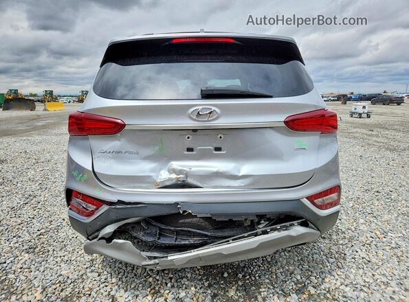 5NMS3CAD2LH275540 2020 HYUNDAI SANTA Silver უკანა ხედი