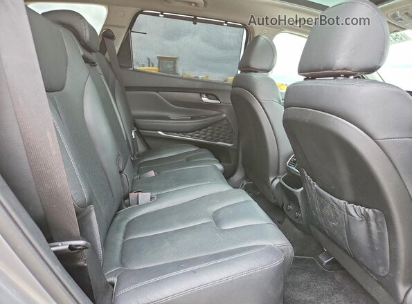 5NMS3CAD2LH275540 2020 HYUNDAI SANTA Silver უკანა სალონის ხედი