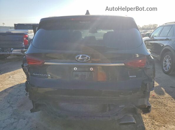 5NMS3CAD3LH225164 2020 HYUNDAI SANTA Black Widok z tyłu