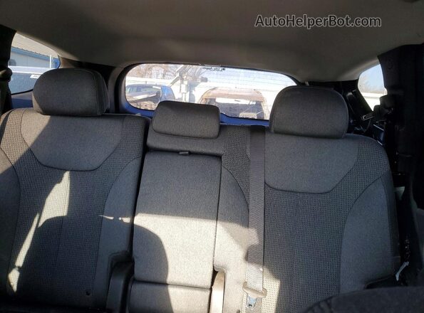 5NMS3CAD3LH225164 2020 HYUNDAI SANTA Black Widok tylnych siedzeń