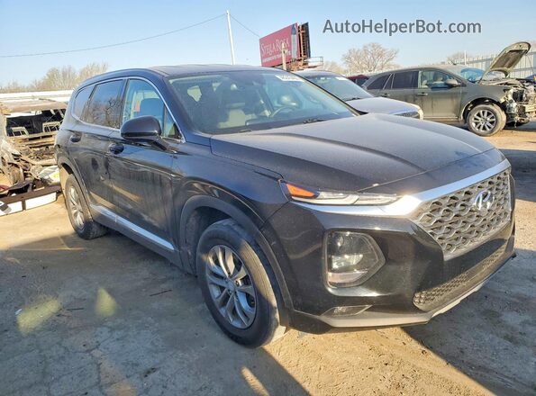 5NMS3CAD3LH225164 2020 HYUNDAI SANTA Black Przód prawy