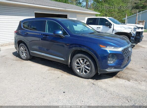 5NMS3CAD3LH232700 2020 HYUNDAI SANTA FE Dark Blue Front right