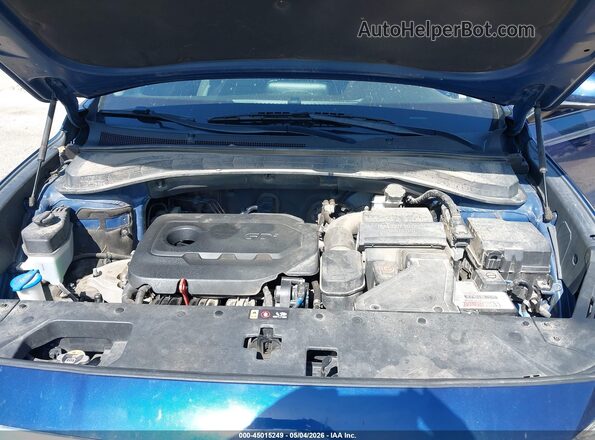 5NMS3CAD3LH232700 2020 HYUNDAI SANTA FE Dark Blue Rear view