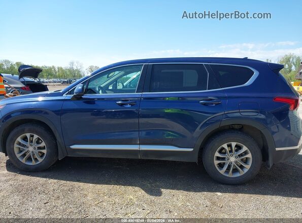 5NMS3CAD3LH232700 2020 HYUNDAI SANTA FE Dark Blue 360 interior view