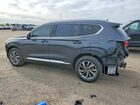 2020 Hyundai Santa Fe Sel Серый vin: 5NMS3CAD5LH242127