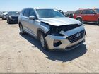 2020 Hyundai Santa Fe Sel Silver vin: 5NMS3CAD6LH214322