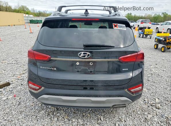 5NMS3CAD7KH004522 2019 HYUNDAI SANTA Черный Вид сзади
