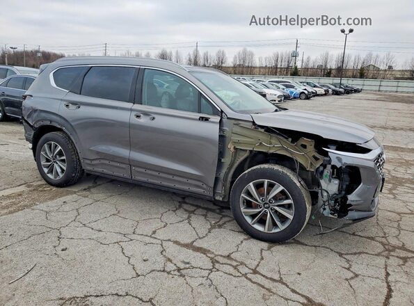 5NMS3CAD7LH167303 2020 HYUNDAI SANTA Серый Передняя правая четверть