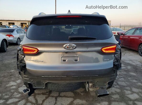5NMS3CAD7LH167303 2020 HYUNDAI SANTA Серый Вид сзади