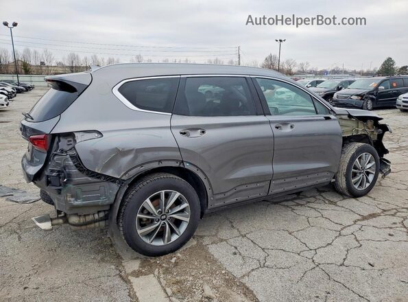 5NMS3CAD7LH167303 2020 HYUNDAI SANTA Серый Задняя правая четверть