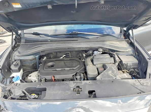 5NMS3CAD7LH195439 2020 HYUNDAI SANTA Серый Вид подкапотного пространства