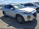 2019 Hyundai Santa Fe Sel Серебряный vin: 5NMS3CAD8KH028750