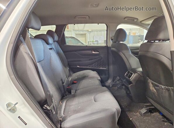5NMS3CAD8KH070738 2019 HYUNDAI SANTA Белый Вид задней части салона